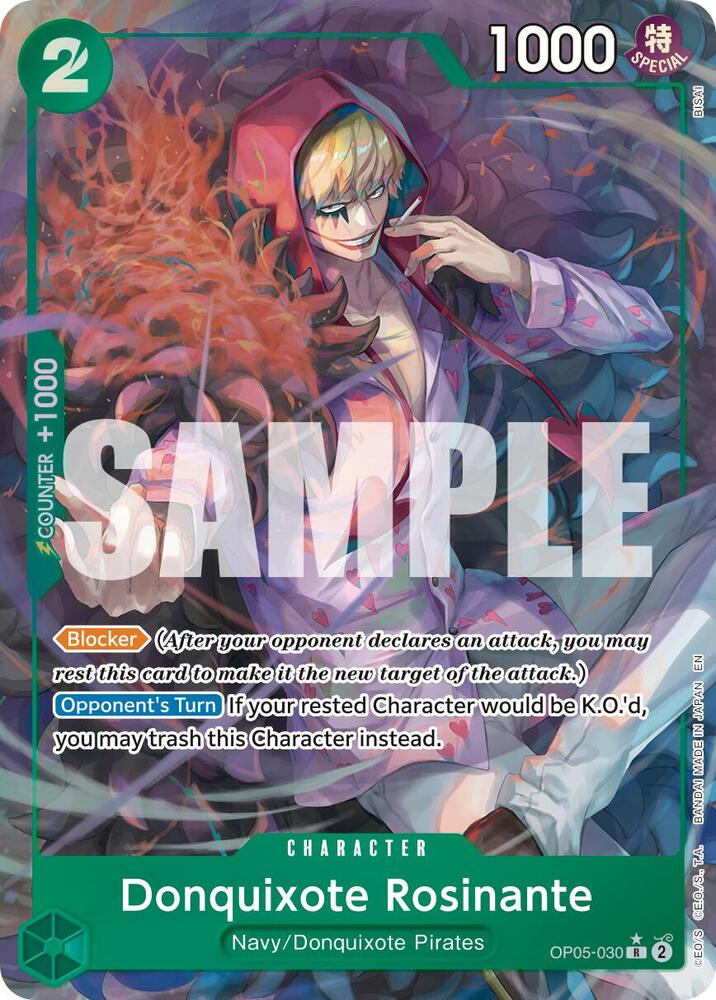 Donquixote Rosinante Alternate Art OP05-030 – Premium Booster - The Best Vol. 2 | One Piece TCG