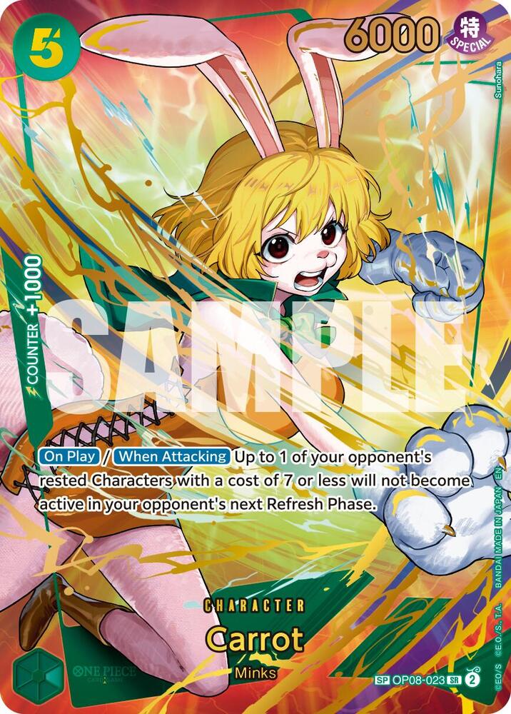 Carrot SP OP08-023 – Premium Booster - The Best Vol. 2 | One Piece TCG