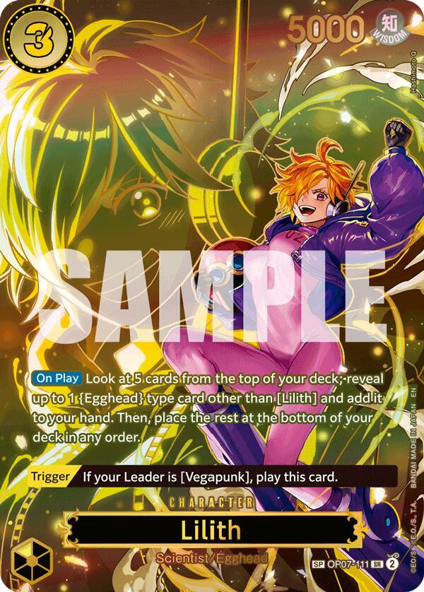 Lilith SP OP07-111 – Carrying On His Will | One Piece TCG