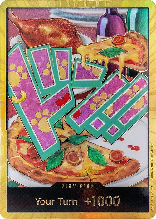 DON!! Card (Bonney) Gold – Premium Booster - The Best Vol. 2 | One Piece TCG