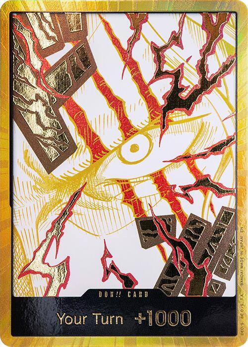 DON!! Card (Shanks) Gold – Premium Booster - The Best Vol. 2 | One Piece TCG