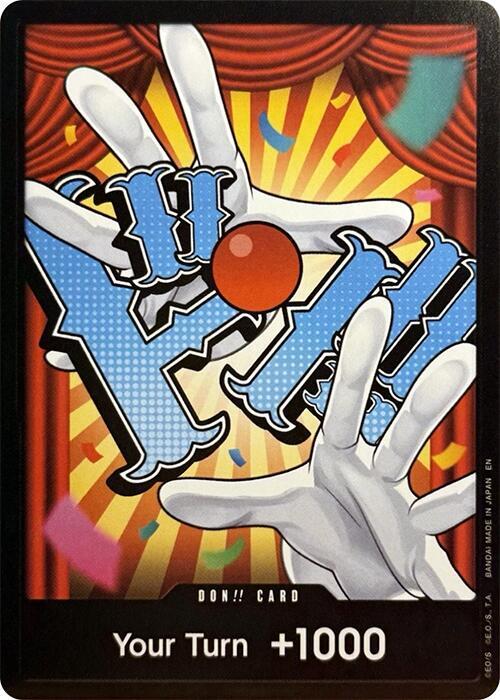 DON!! Card Foil (Buggy) – Premium Booster - The Best Vol. 2