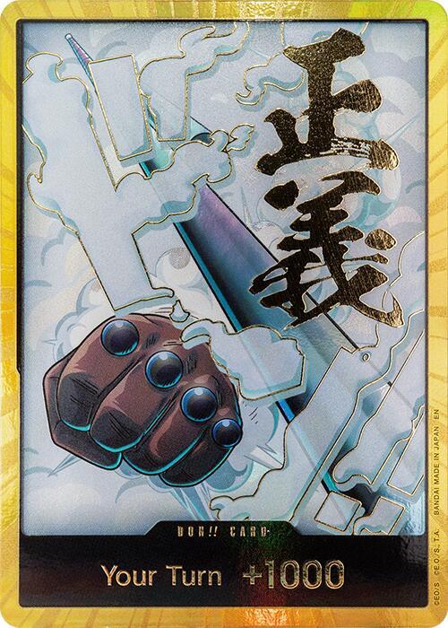 DON!! Card (Smoker) Gold – Premium Booster - The Best Vol. 2 | One Piece TCG