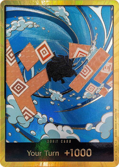 DON!! Card (Jinbe) Gold – Premium Booster - The Best Vol. 2 | One Piece TCG