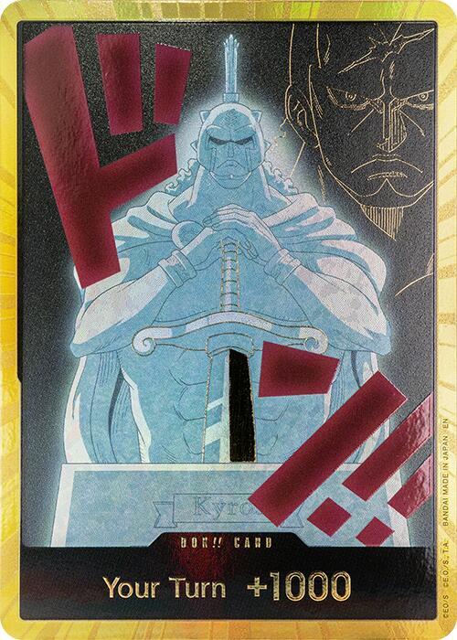 DON!! Card (Kyros) Gold – Premium Booster - The Best Vol. 2 | One Piece TCG