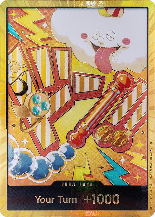 DON!! Card (Nami) Gold – Premium Booster - The Best Vol. 2 | One Piece TCG