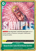 Because the Side of Justice Will Be Whichever Side Wins!! Tournament Pack 2025 Vol. 4 OP05-037 | One Piece TCG