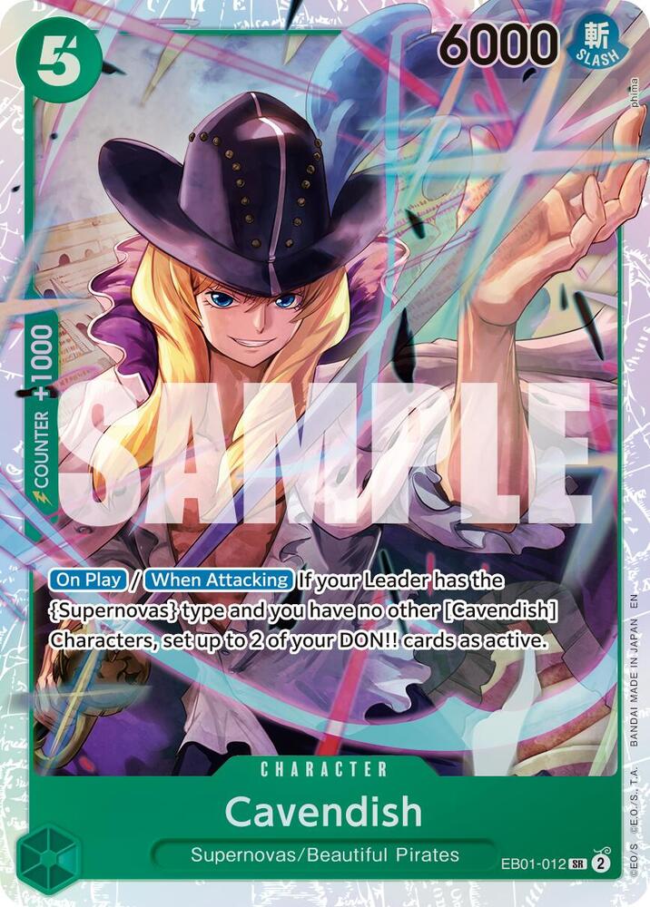 Cavendish Reprint EB01-012 – Premium Booster - The Best Vol. 2 | One Piece TCG