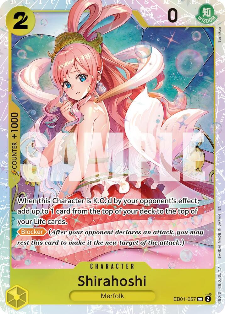Shirahoshi Reprint EB01-057 – Premium Booster - The Best Vol. 2 | One Piece TCG