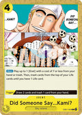 Did Someone Say...Kami? Reprint EB01-060 – Premium Booster - The Best Vol. 2 | One Piece TCG