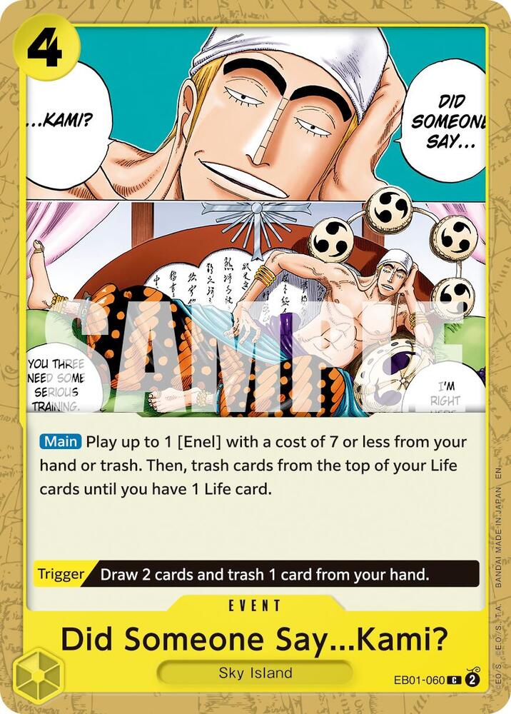 Did Someone Say...Kami? Reprint EB01-060 – Premium Booster - The Best Vol. 2 | One Piece TCG