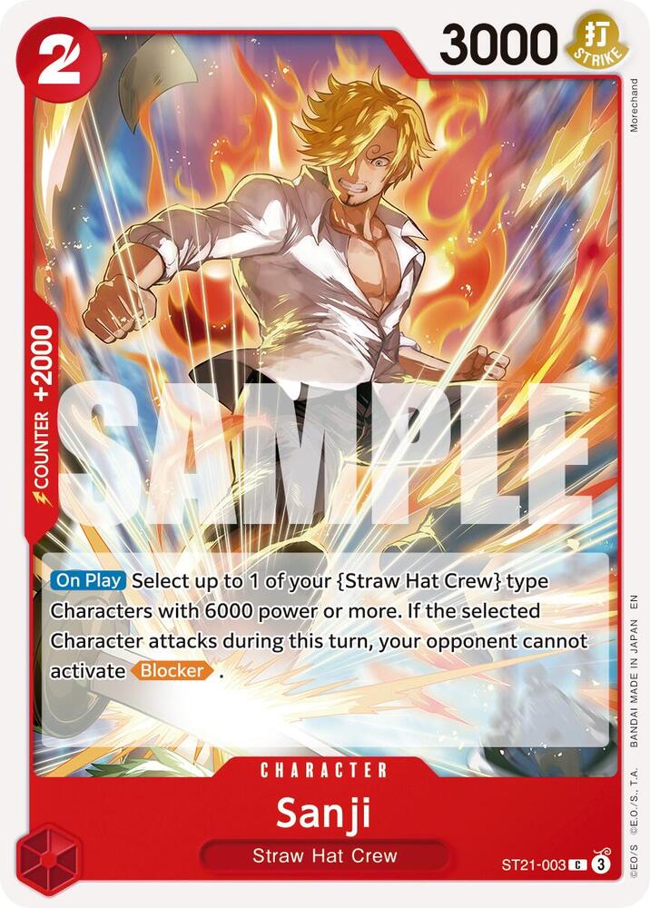 Sanji Reprint ST21-003 – Premium Booster - The Best Vol. 2 | One Piece TCG