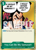 You Can Be My Samurai!! Pirate Foil OP01-055 – Premium Booster - The Best Vol. 2 | One Piece TCG