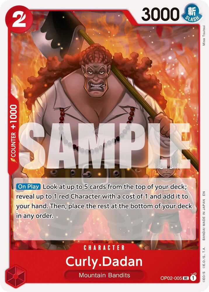 Curly.Dadan Reprint OP02-005 – Premium Booster - The Best Vol. 2 | One Piece TCG