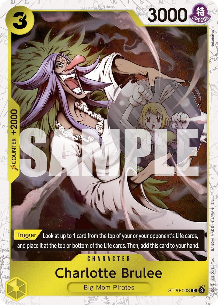 Charlotte Brulee Pirate Foil ST20-003 – Premium Booster - The Best Vol. 2 | One Piece TCG