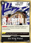 Six King Pistol Reprint OP03-097 – Premium Booster - The Best Vol. 2 | One Piece TCG
