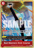 Bad Manners Kick Course Alternate Art OP04-016 – Premium Booster - The Best Vol. 2 | One Piece TCG