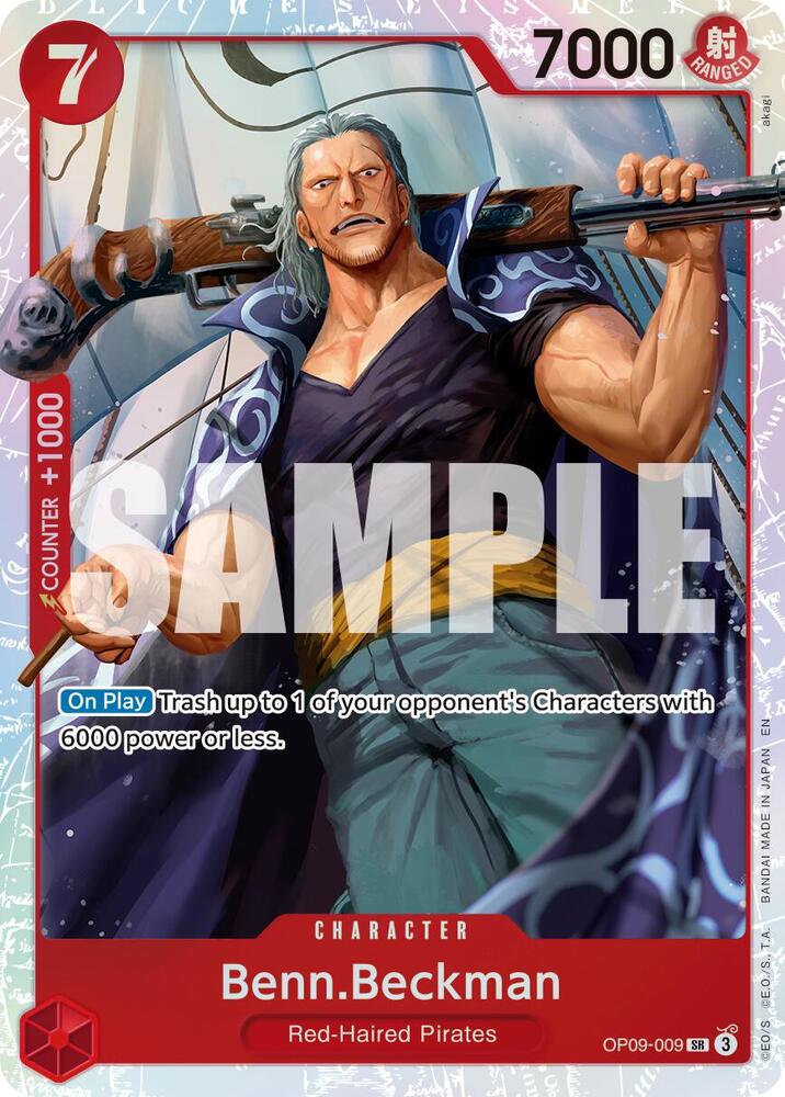 Benn.Beckman Reprint OP09-009 – Premium Booster - The Best Vol. 2 | One Piece TCG