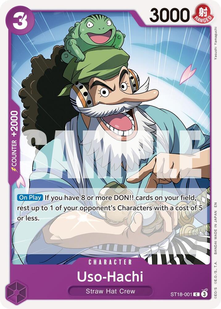 Uso-Hachi Reprint ST18-001 – Premium Booster - The Best Vol. 2 | One Piece TCG