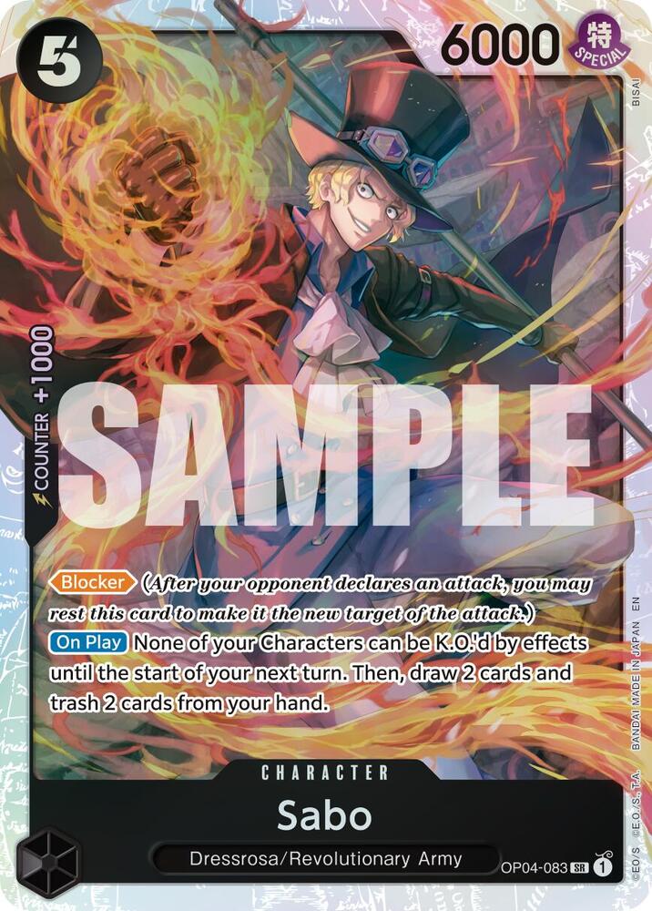 Sabo Reprint OP04-083 – Premium Booster - The Best Vol. 2 | One Piece TCG