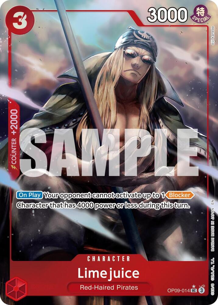 Limejuice Alternate Art OP09-014 – Premium Booster - The Best Vol. 2 | One Piece TCG