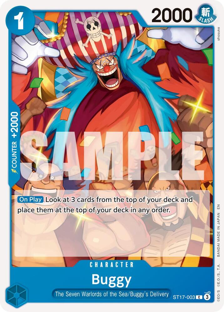 Buggy Reprint ST17-003 – Premium Booster - The Best Vol. 2 | One Piece TCG