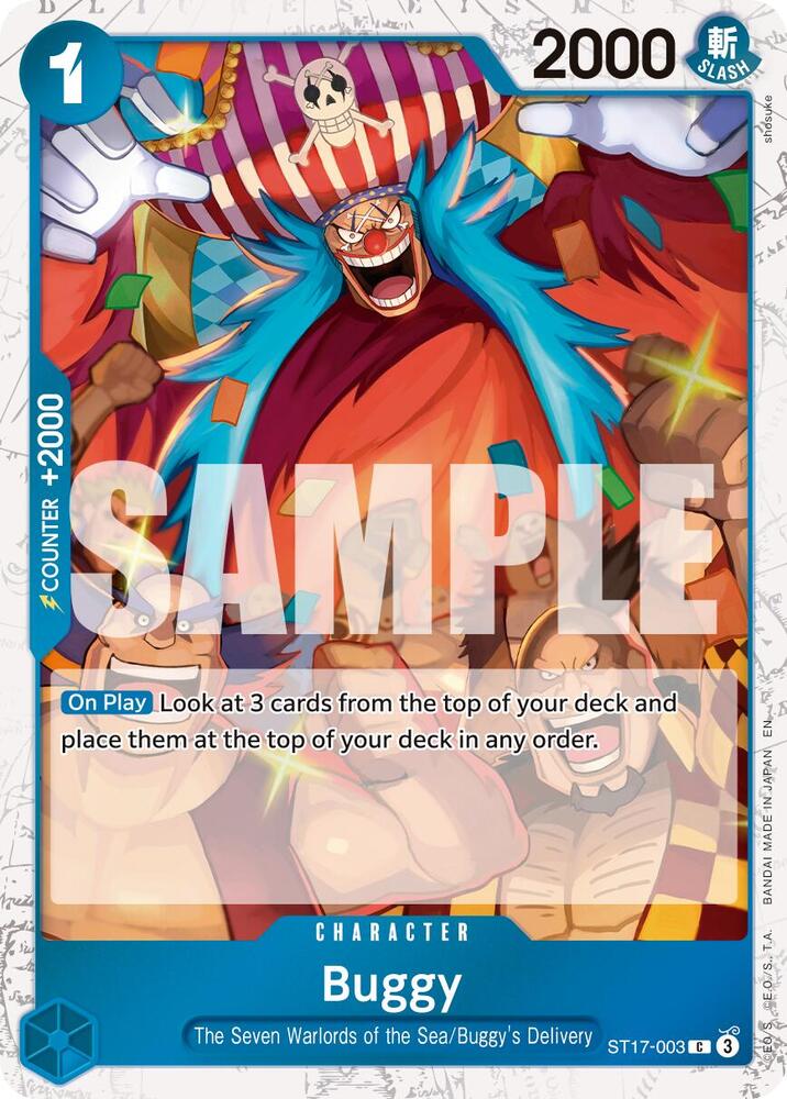 Buggy Pirate Foil ST17-003 – Premium Booster - The Best Vol. 2 | One Piece TCG