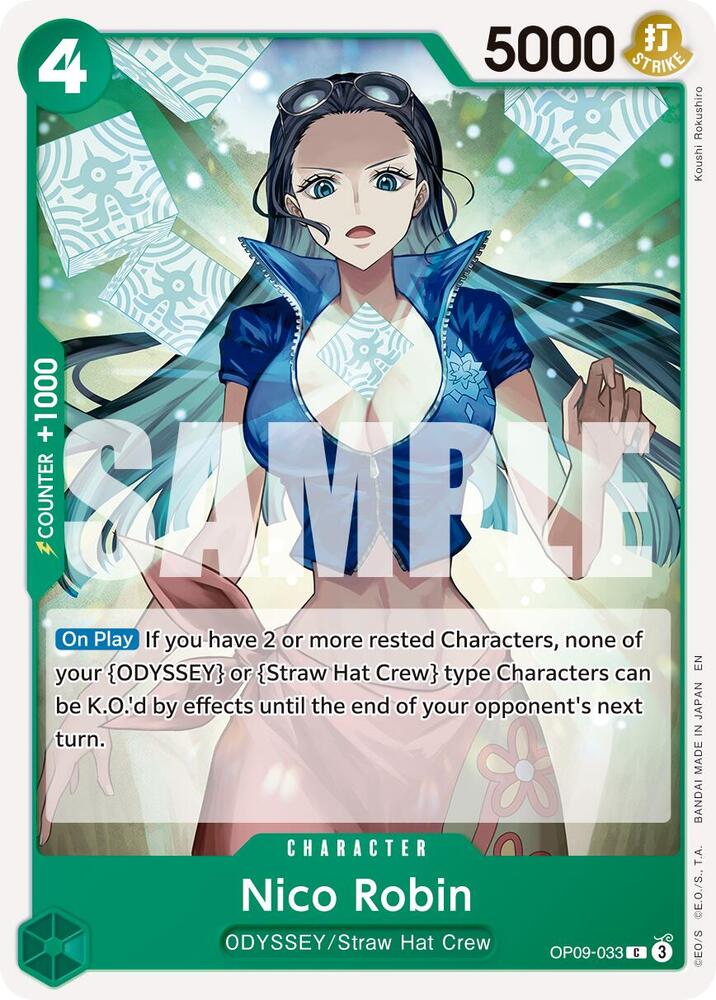 Nico Robin Reprint OP09-033 – Premium Booster - The Best Vol. 2 | One Piece TCG