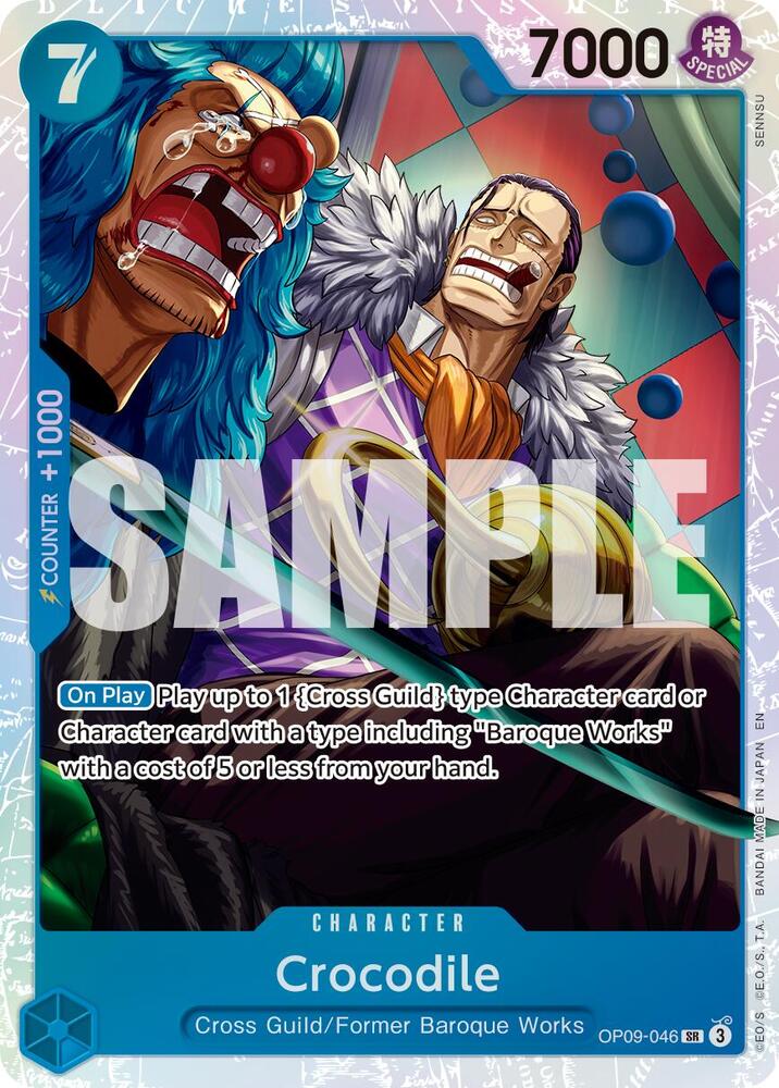 Crocodile Reprint OP09-046 – Premium Booster - The Best Vol. 2 | One Piece TCG