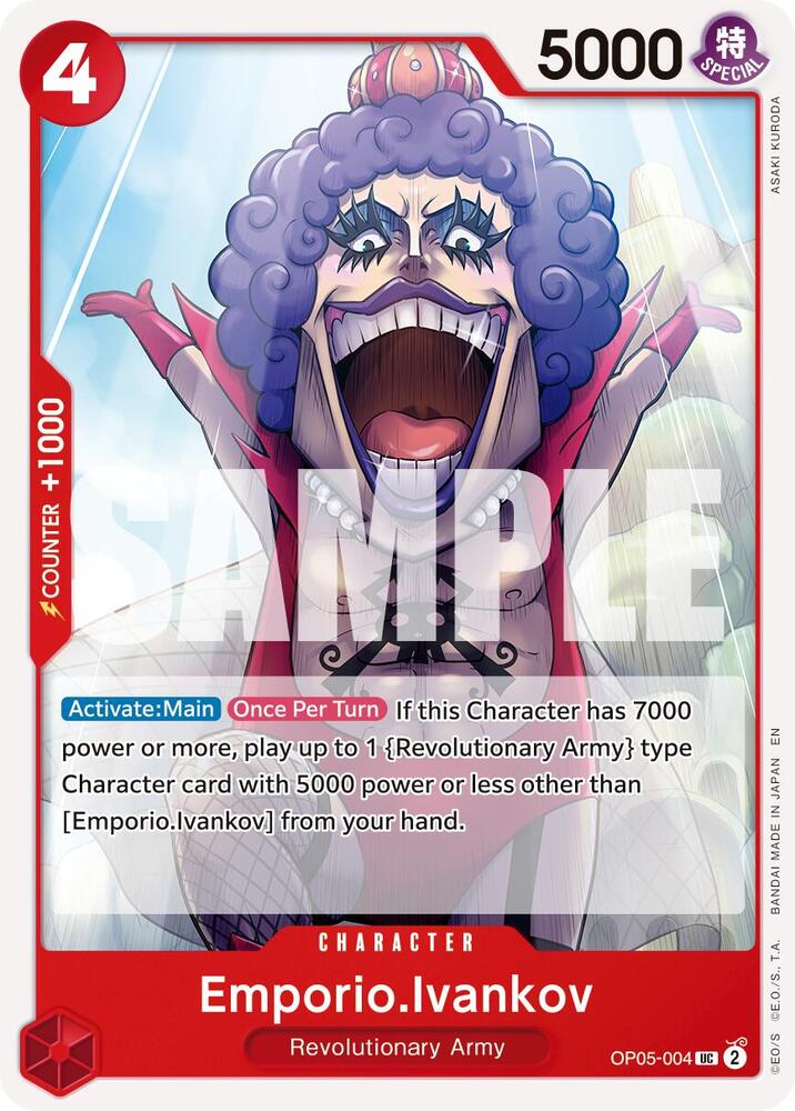 Emporio.Ivankov Reprint OP05-004 – Premium Booster - The Best Vol. 2 | One Piece TCG