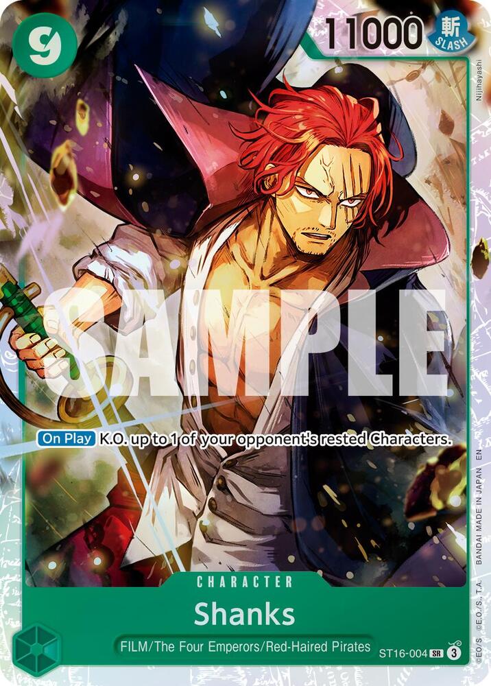 Shanks Reprint ST16-004 – Premium Booster - The Best Vol. 2 | One Piece TCG
