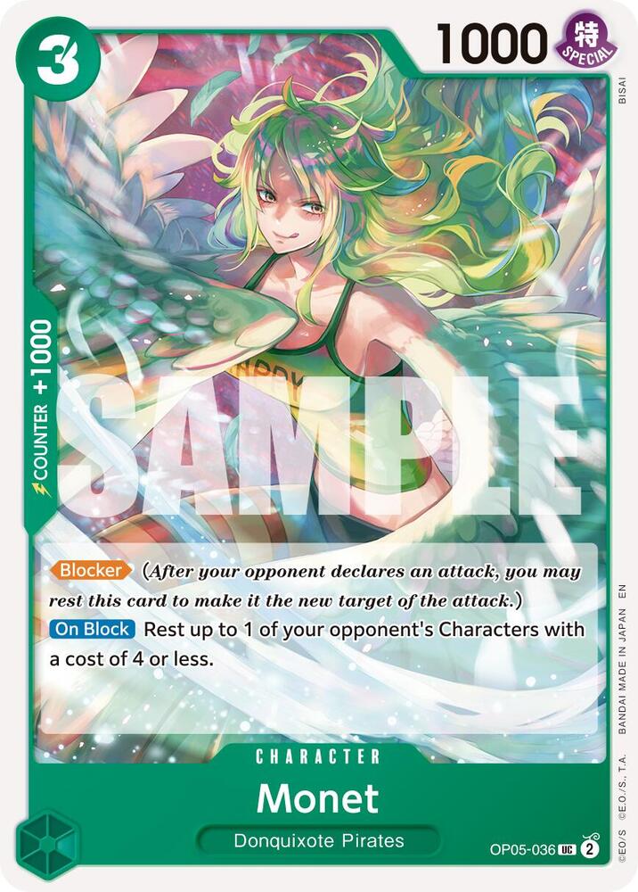 Monet Reprint OP05-036 – Premium Booster - The Best Vol. 2 | One Piece TCG