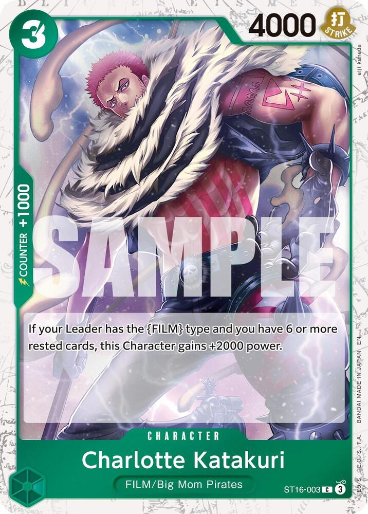Charlotte Katakuri Pirate Foil ST16-003 – Premium Booster - The Best Vol. 2 | One Piece TCG
