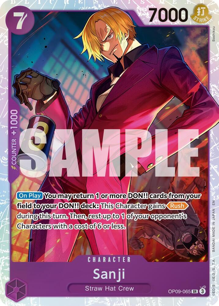 Sanji Reprint OP09-065 – Premium Booster - The Best Vol. 2 | One Piece TCG