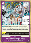 Gum-Gum Lightning Pirate Foil OP09-077 – Premium Booster - The Best Vol. 2 | One Piece TCG