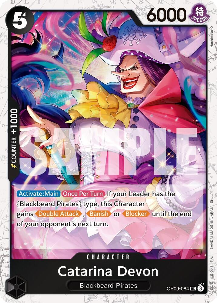 Catarina Devon Pirate Foil OP09-084 – Premium Booster - The Best Vol. 2 | One Piece TCG