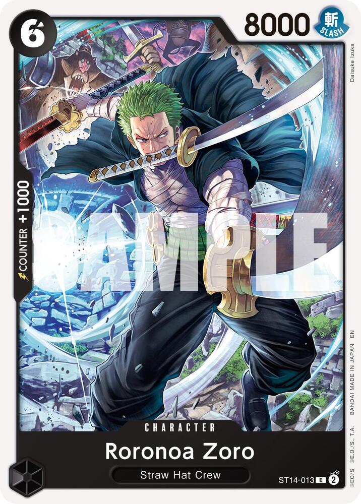 Roronoa Zoro Reprint ST14-013 – Premium Booster - The Best Vol. 2 | One Piece TCG