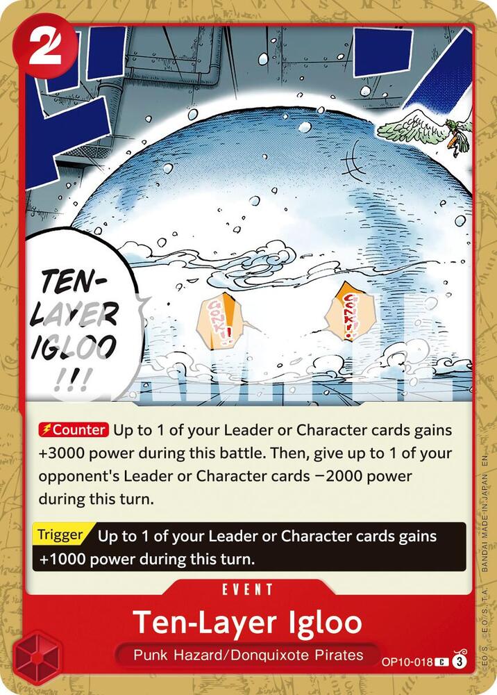 Ten-Layer Igloo Reprint OP10-018 – Premium Booster - The Best Vol. 2 | One Piece TCG