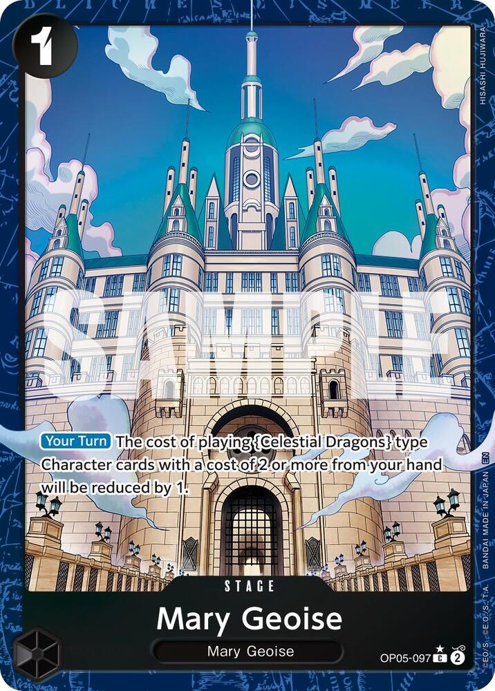 Mary Geoise Alternate Art OP05-097 – Premium Booster - The Best Vol. 2 | One Piece TCG