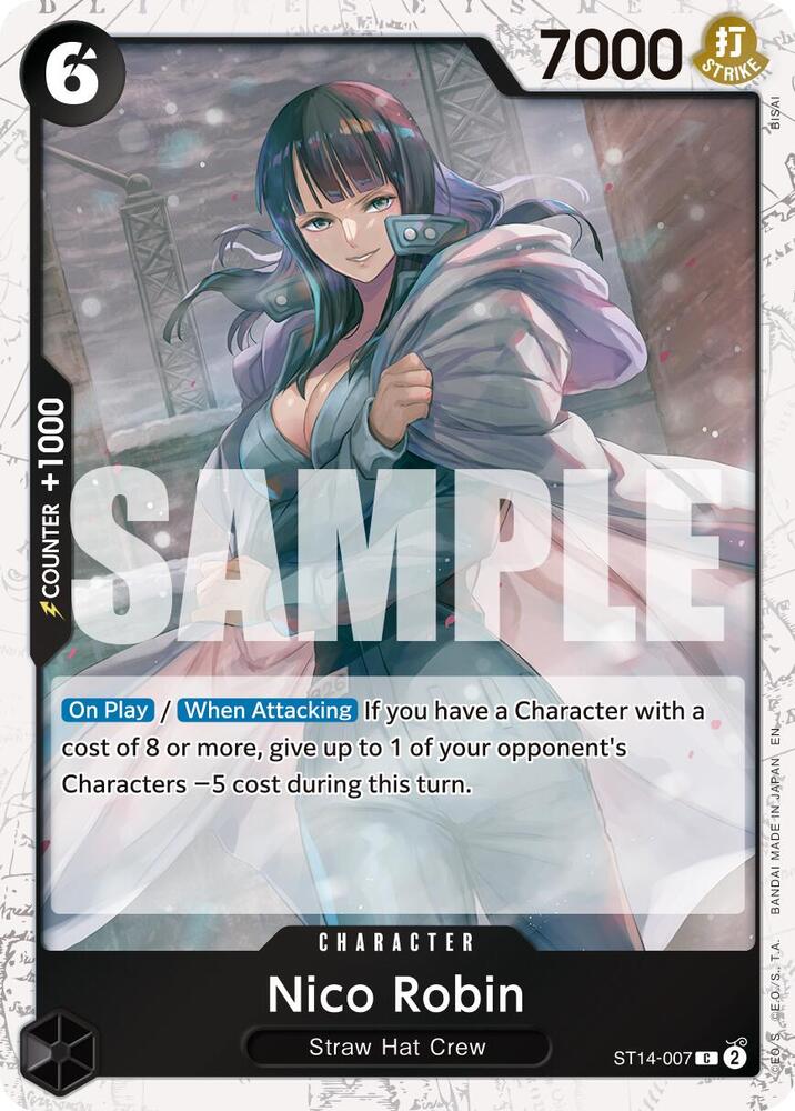Nico Robin Pirate Foil ST14-007 – Premium Booster - The Best Vol. 2 | One Piece TCG
