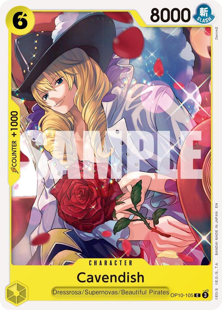 Cavendish Reprint OP10-105 – Premium Booster - The Best Vol. 2 | One Piece TCG