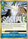 Ama no Murakumo Sword Pirate Foil OP06-056 – Premium Booster - The Best Vol. 2 | One Piece TCG