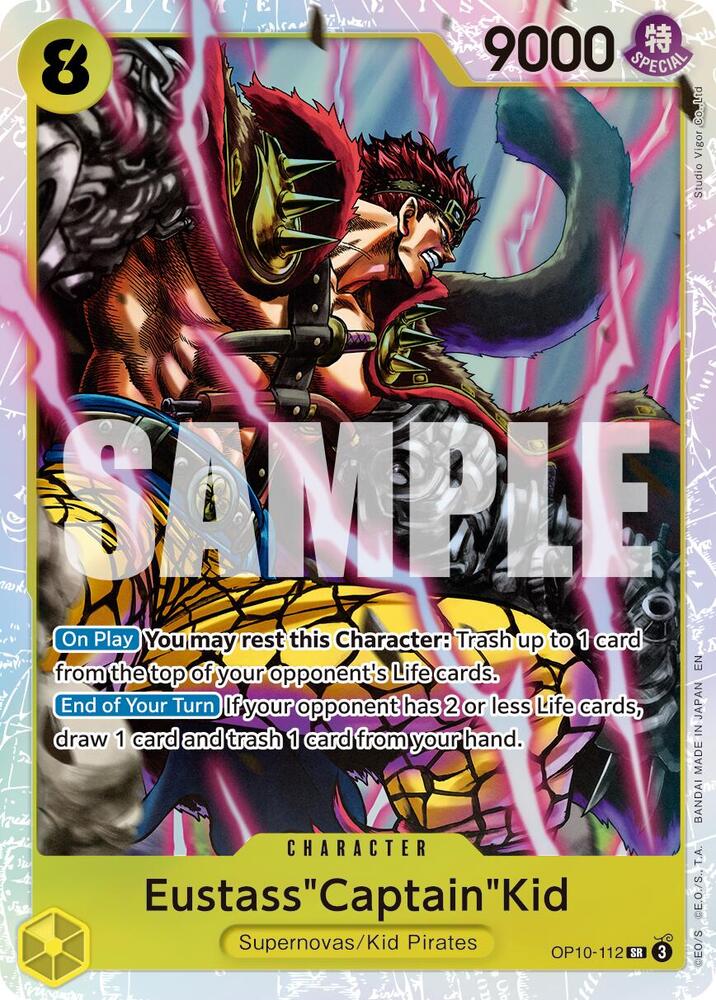 Eustass"Captain"Kid Reprint OP10-112 – Premium Booster - The Best Vol. 2 | One Piece TCG