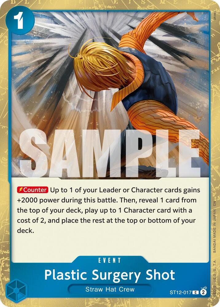 Plastic Surgery Shot Pirate Foil ST12-017 – Premium Booster - The Best Vol. 2 | One Piece TCG