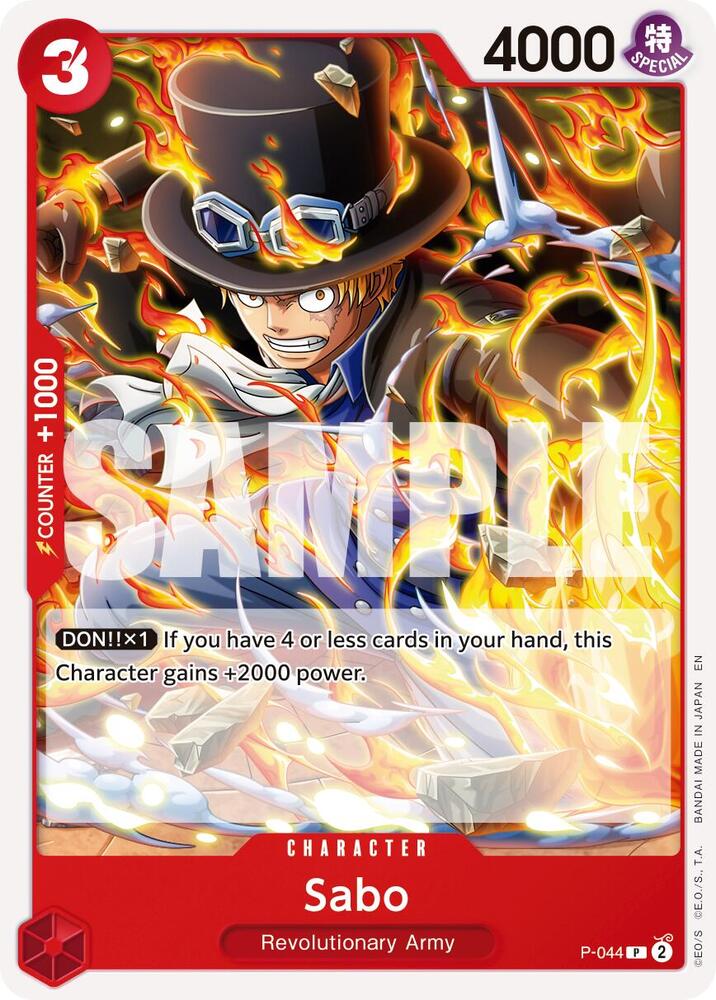 Sabo Reprint P-044 – Premium Booster - The Best Vol. 2 | One Piece TCG