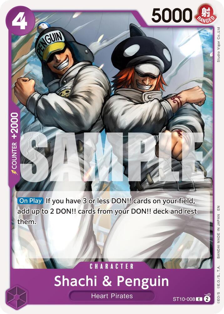 Shachi & Penguin Reprint ST10-008 – Premium Booster - The Best Vol. 2 | One Piece TCG