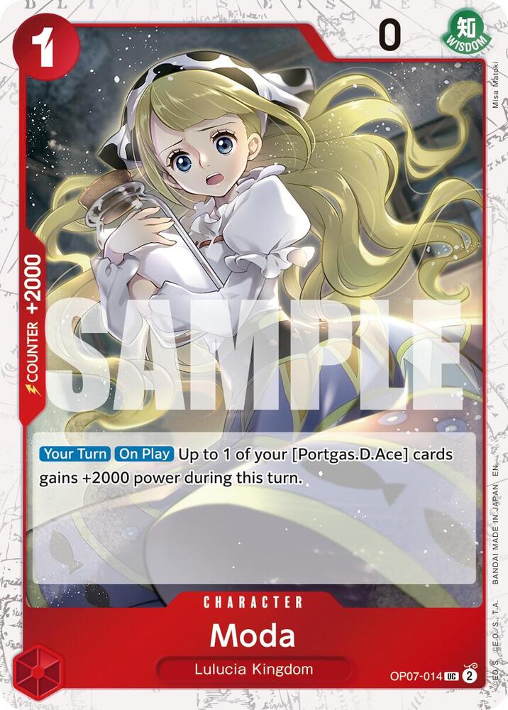 Moda Pirate Foil OP07-014 – Premium Booster - The Best Vol. 2 | One Piece TCG
