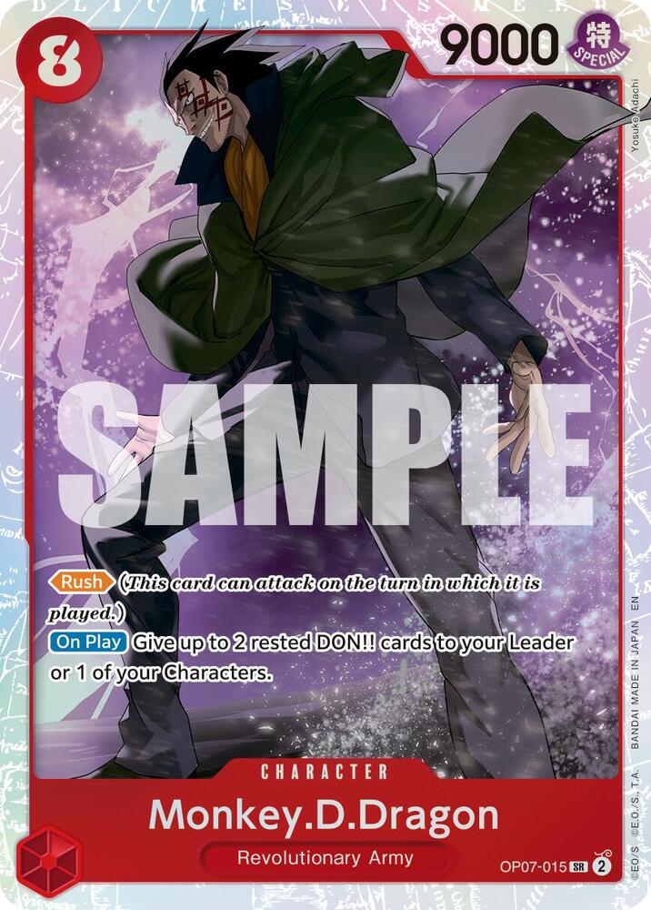 Monkey.D.Dragon Reprint OP07-015 – Premium Booster - The Best Vol. 2 | One Piece TCG