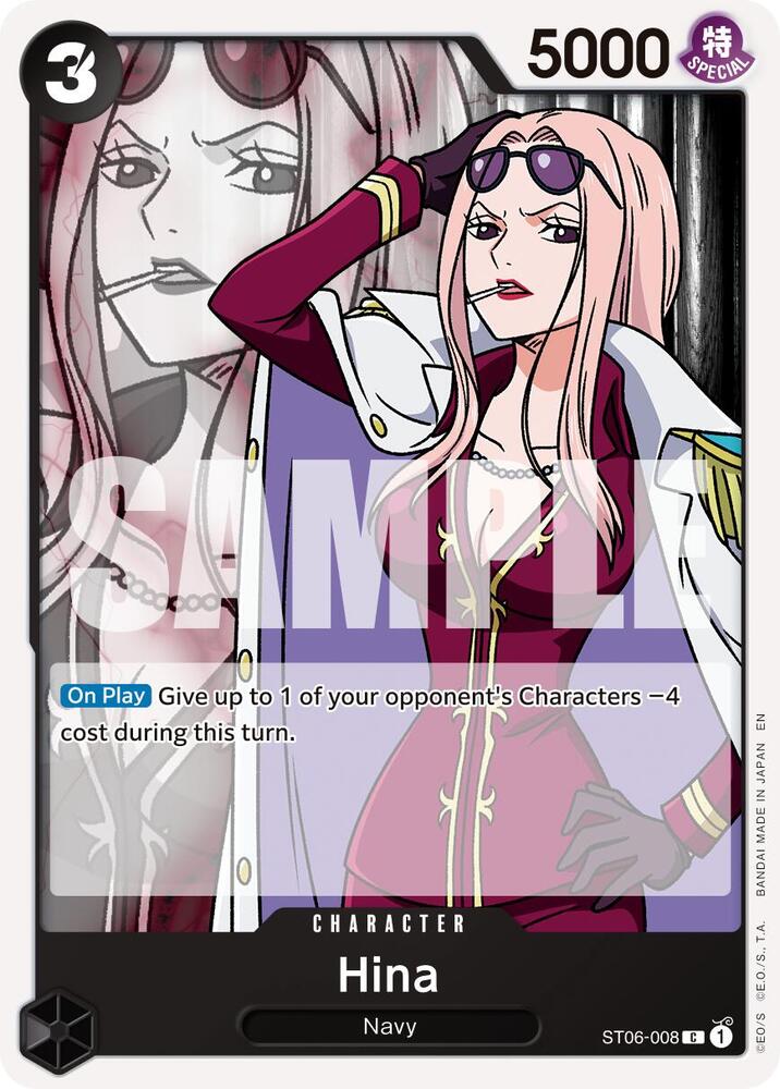 Hina Reprint ST06-008 – Premium Booster - The Best Vol. 2 | One Piece TCG