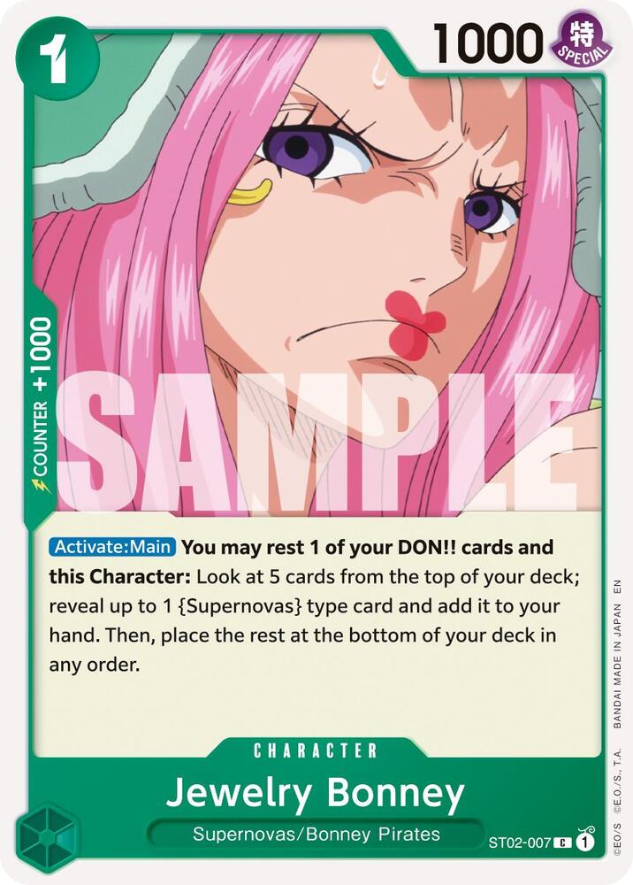 Jewelry Bonney Reprint ST02-007 – Premium Booster - The Best Vol. 2 | One Piece TCG
